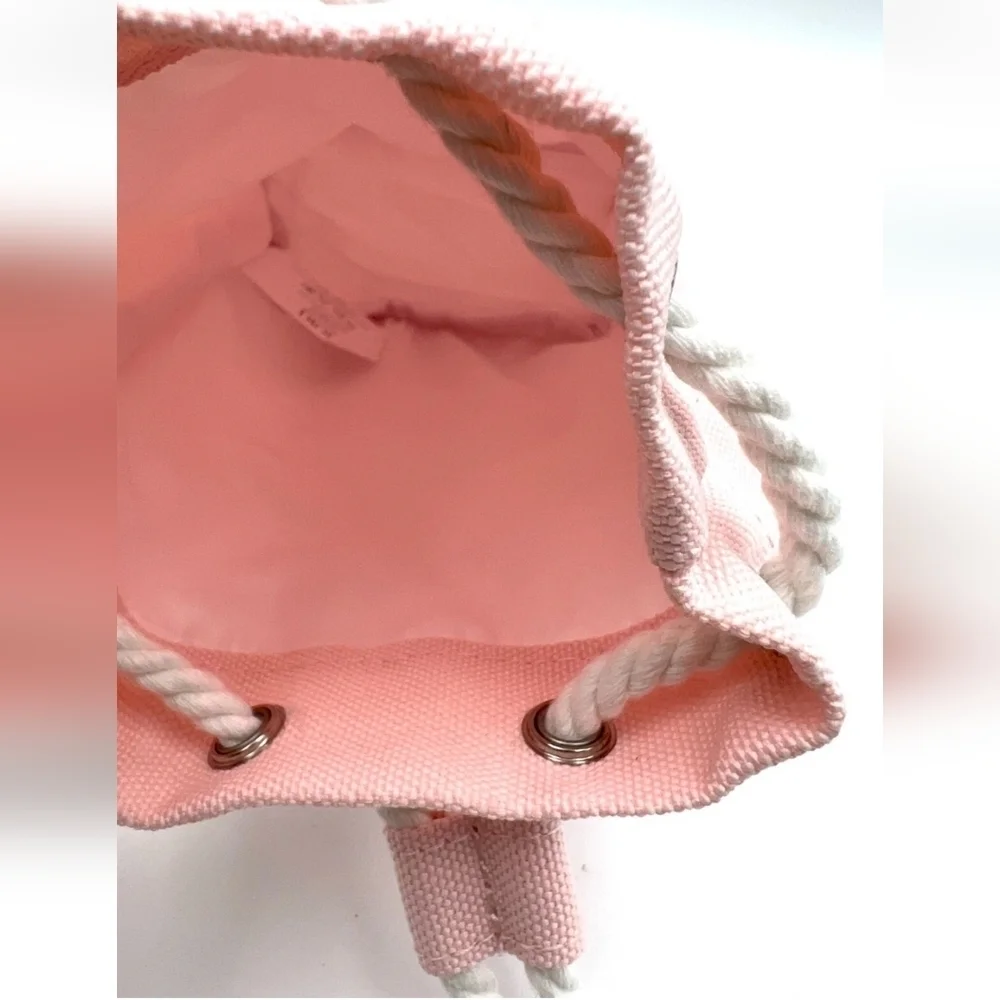 DIOR Pink Mini Bucket Bag with Drawstring Closure, New!